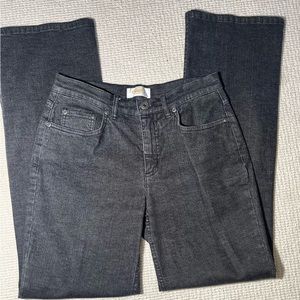 Talbots faded black stretch jeans